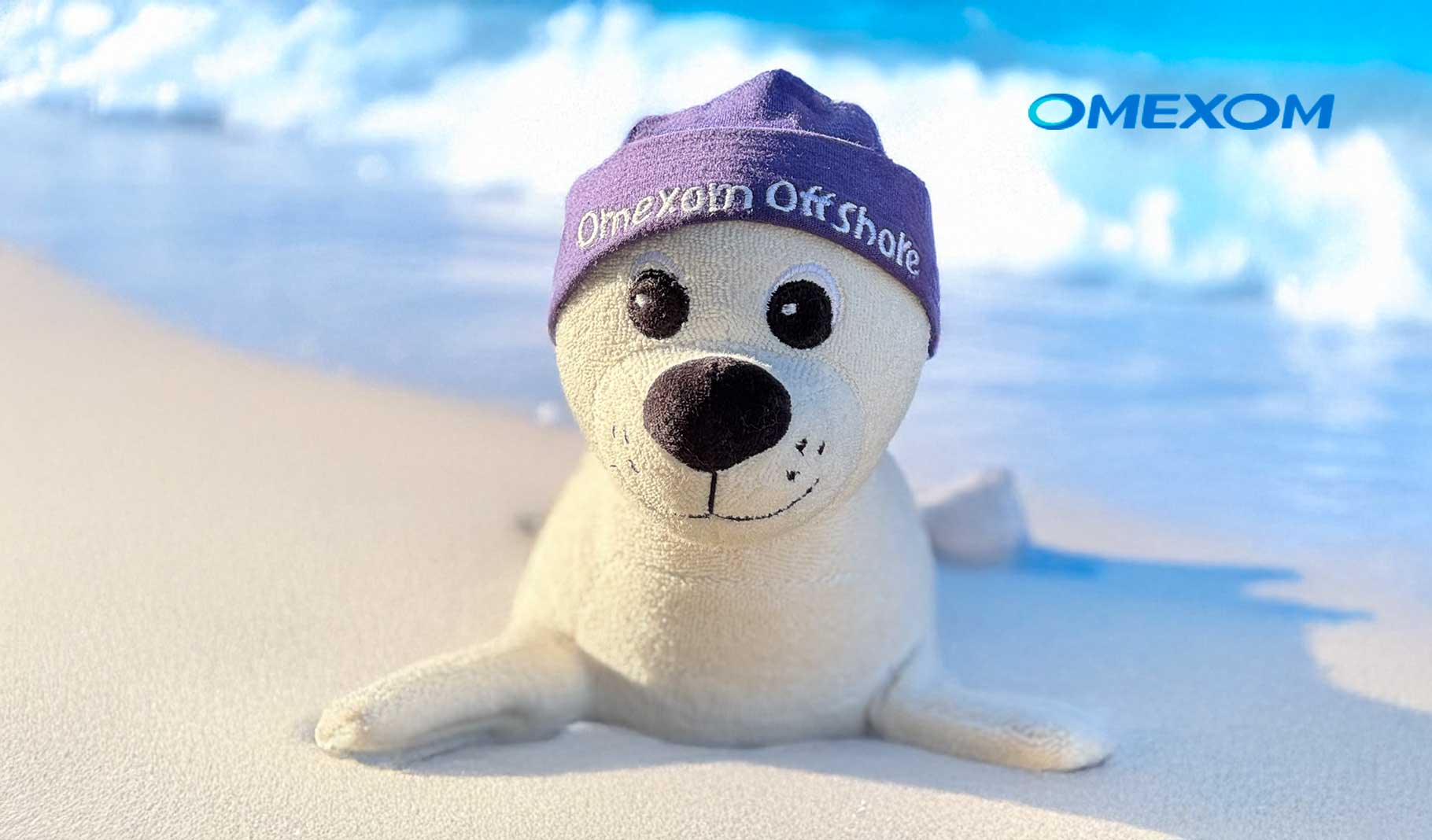 Mex the Seal - A Custom Plush for Omexom Offshore Germany
