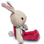 Organic Cotton Girl Bunny Plush | Eco-Friendly Easter Stuffed Animal – 12"