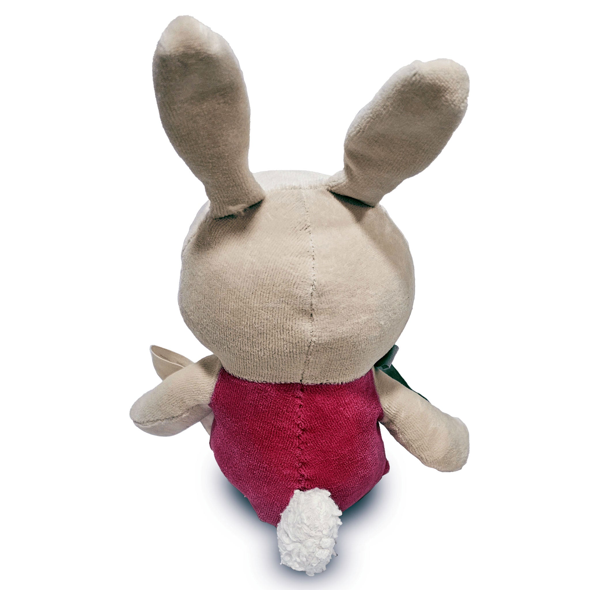 Organic Cotton Girl Bunny Plush | Eco-Friendly Easter Stuffed Animal – 12"