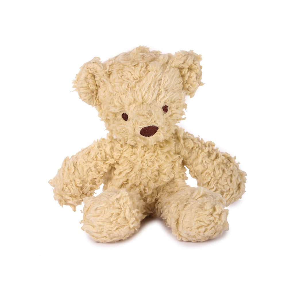 Cream Teddy Bear Organic, Herbal Dye Teddy Bear 10" Baby Teddy Bear