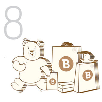 Packaging in Bio-degradable Bags & Shipping