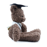 Herbal Dye Sherpa Graduation Bear - Chocolate Brown - 50% Off Discount Applied at Checkout