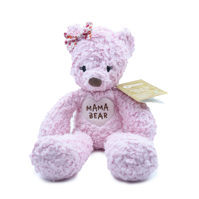 Herbal Dye Sherpa Mama Bear - Pink - 50% Off Discount Applied at Checkout