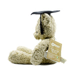 Herbal Dye Sherpa Graduation Bear - Sunflower Cream - 50% Off Discount Applied at Checkout