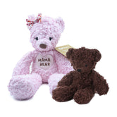 Mommy & Baby Bear Bundle Pink & Chocolate