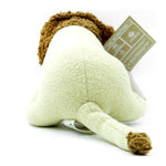 Back view of the organic lion stuffed animal by bears for humanity