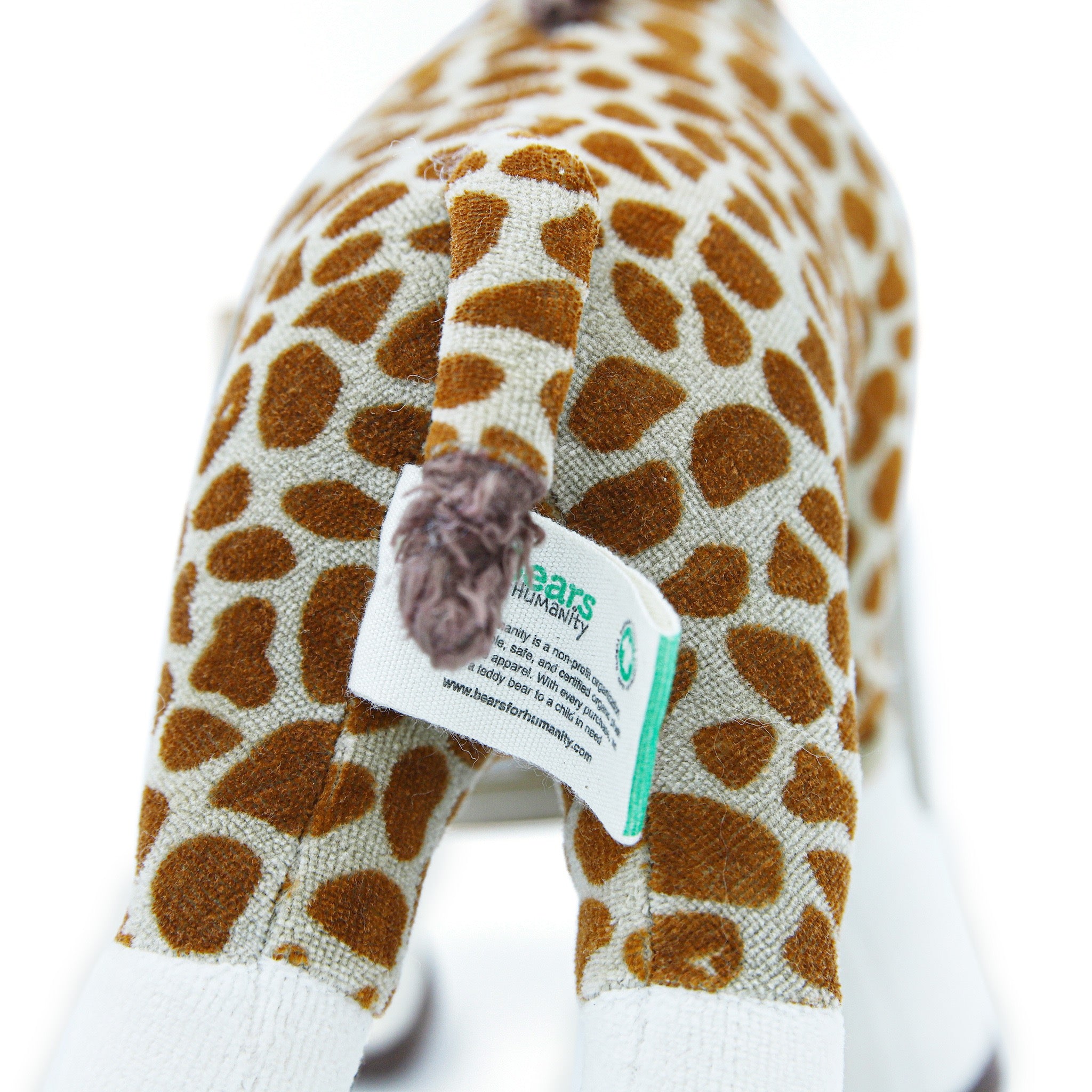 Giraffe Stuffed Toy, Yellow Spotted Plush Giraffe