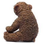 Back view of Bears for Humanity brown bear sitting up