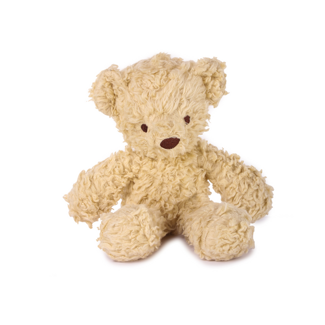 Small cream sherpa teddy bear by Bears for Humanity