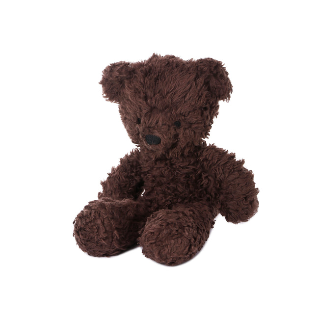 12" Chocolate Herbal Dye Sherpa Bear