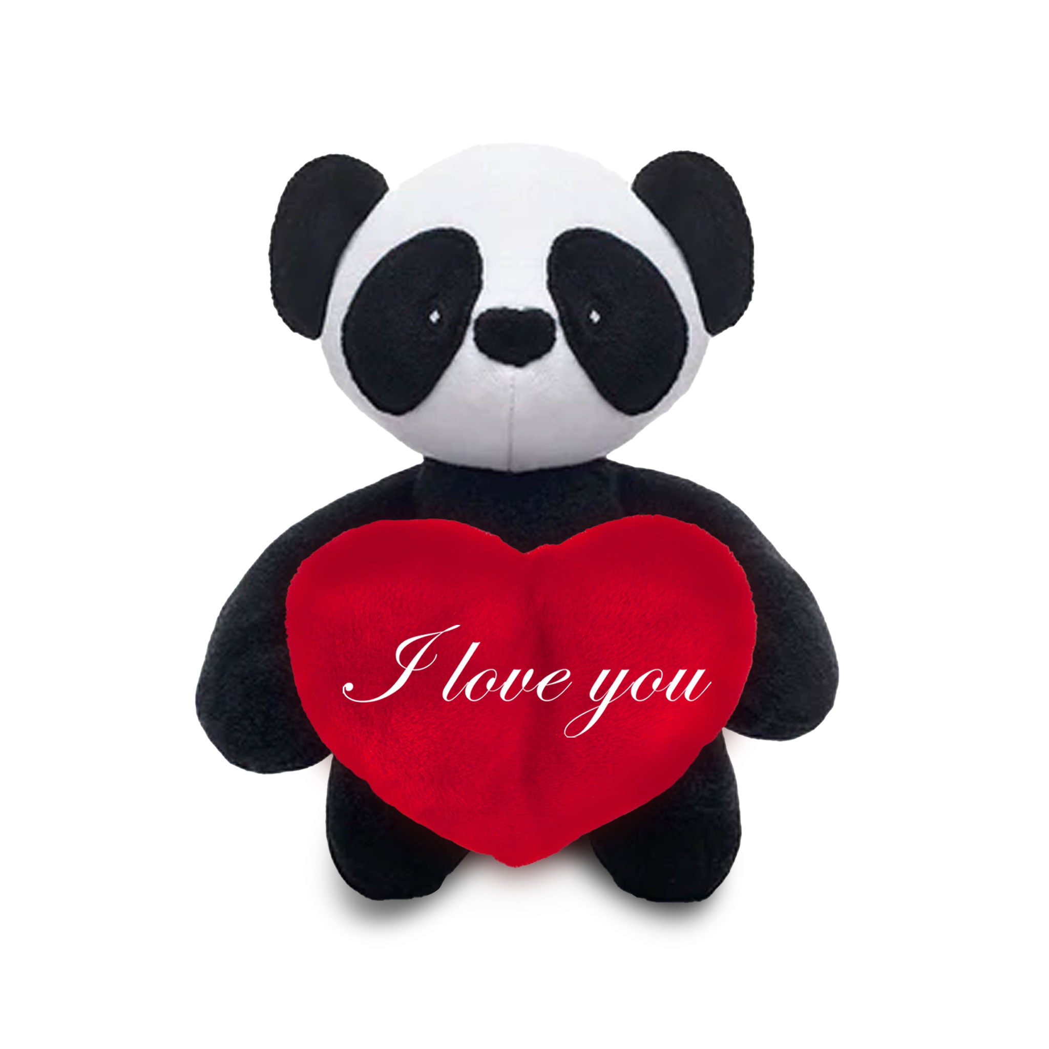 Organic Panda 12 Panda Stuffed Animal Black and White Plush