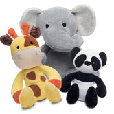 Giraffe, Elephant & Panda Bundle