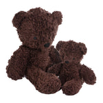 Mommy & Baby Herbal Dye Sherpa Bears - Chocolate