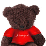 I Love You Herbal Dye Sherpa Bear in ILY T-shirt